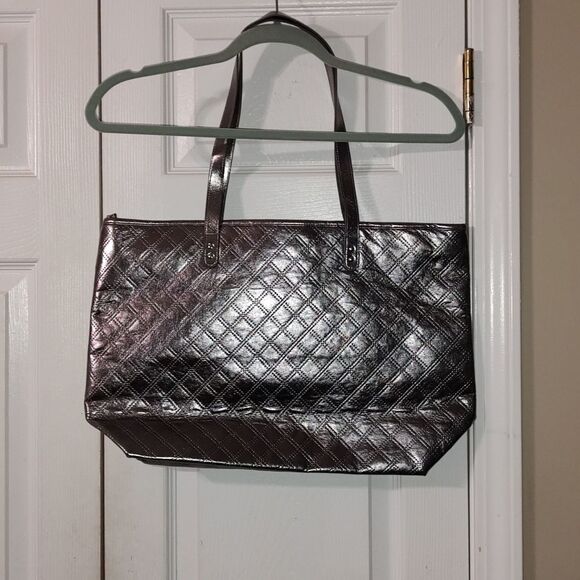 Dark Silver Bath and Body Works Large Tote Bag - Picture 3 of 6